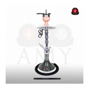 Fajka wodna AMY Deluxe ALU LIMA 65 cm