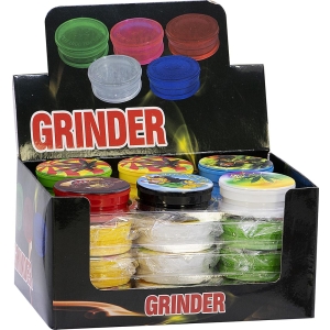 Młynek grinder akrylowy fi 65 mm/ 3 part