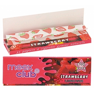 Bibułka smakowa MEEX Strawbery (24 sztuki)