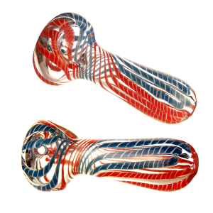 Fajka szklana  L 9 cm