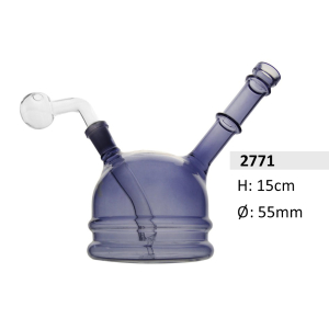 Bongo szklane do olejku H 15 cm