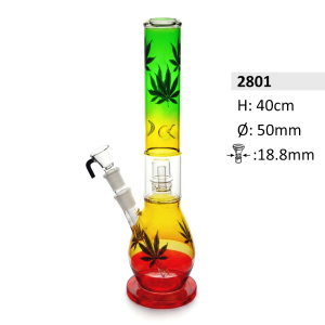 Bongo szklane z filtracją H 40 cm z filtracją szlif 18,8mm fi 50 mm