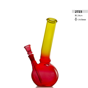 Bongo szklane H 24 cm