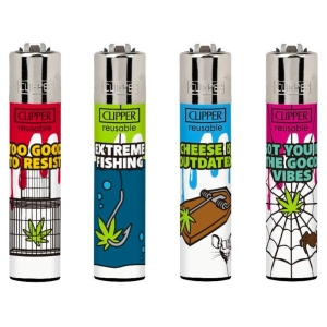 Zapalniczka CLIPPER Green Bait (48pcs)