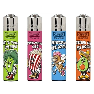 Zapalniczka CLIPPER Lol food (48pcs)