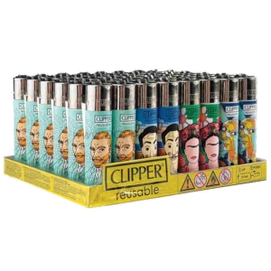 Zapalniczka CLIPPER ARTISTS (48pcs)