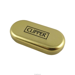 Zapalniczka Clipper METAL Gold = box
