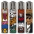 Zapalniczka CLIPPER I love music 2D (48pcs)