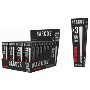 Cones NARCOS 109 mm White - 3 pcs