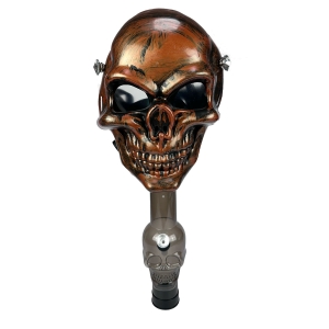 Bongo Maska gazowa SKULL BRONZE