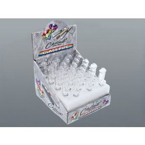 Fajka szklana Penis L 11 cm fi 12 mm