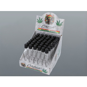 Fajka szklana L 11 cm fi 12 mm