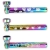 Fajka szklana Rainbow Skull L  95 mm