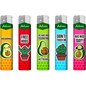 Zapalniczka piezzo Skinny Avocado 50 pcs