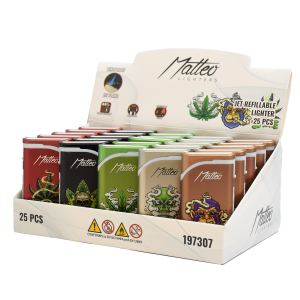 Zapalniczka metalowa JET 25 pcs