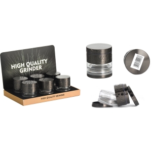Młynek metalowy fi 52 mm/4 part