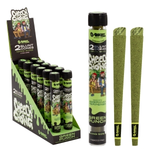 G-Rollz Blunt TERPEN Canna Cheech&Chong -Green Punch -2 pcs