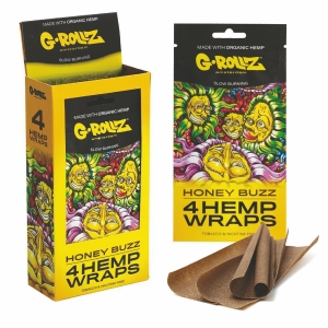 WRAP G-Rollz  Honey Buzz Hemp - 4 pcs