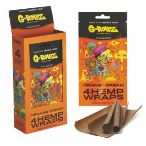 WRAP G-Rollz  Orange Dream HEMP - 4 pcs