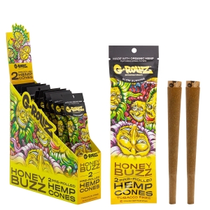 CONES G-Rollz  Honey Buzz Hemp - 2 pcs saszetka