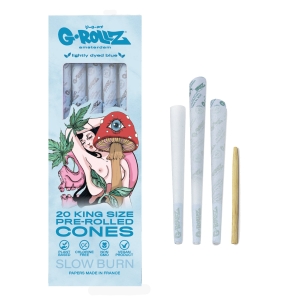 CONES G-Rollz Banksy Naked Shroom BLUE   20 pcs