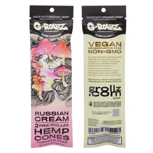 G-Rollz Cones Hemp Russian Cream -2 pcs - saszetka