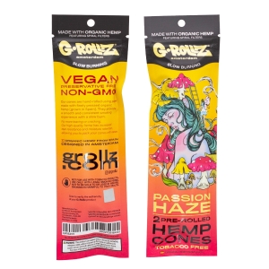 G-Rollz Cones Hemp Passion Haze -2 pcs MARAKUJA saszetka