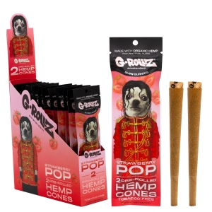 CONES G-Rollz  Strawberry POP - 2 pcs saszetka