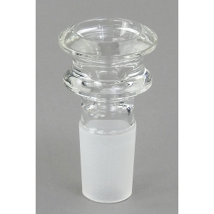 Cybuch szklany glass bowl CLEAR 18,8 mm
