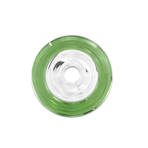 Cybuch szklany glass bowl green 18,8 mm