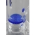 Bongo szklane z fitracją CHIMNEY BLUE H 45 cm