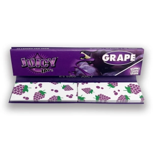 Bibułka Juicy Jays king size slim + tips GRAPE