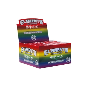 Bibułka ELEMENTS Rainbow  KS Slim + Filter Tips