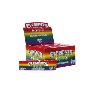 Bibułka ELEMENTS Rainbow  KS Slim + Filter Tips