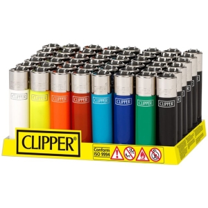 Zapalniczka CLIPPER COLOR MIX (48pcs)