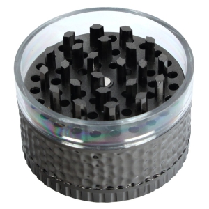 Młynek grinder metalowy Black Beauty fi 40mm/4 part