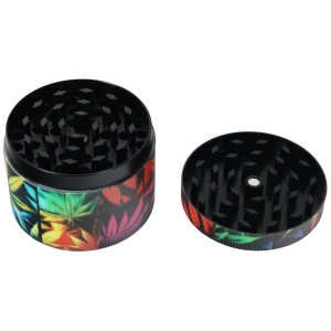 Młynek grinder metalowy HEMP fi 50mm/4 part