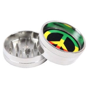 Fajka metalowa 7 cm+ grinder fi 30 mm+ sitka - zestaw