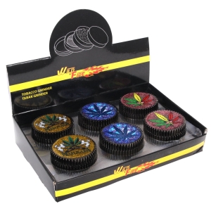 Grinder matalowy LEAF fi 50 mm / H 38 mm/3part