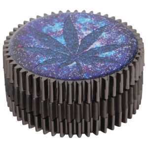 Grinder matalowy LEAF fi 50 mm / H 38 mm/3part