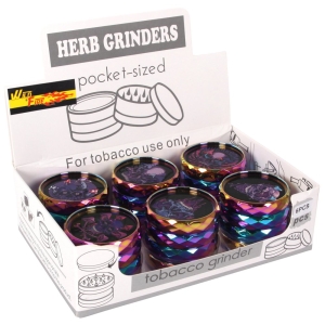 Grinder matalowy Skull  fi 53 mm / H 45  mm/4part