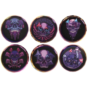 Grinder matalowy Skull  fi 53 mm / H 45  mm/4part