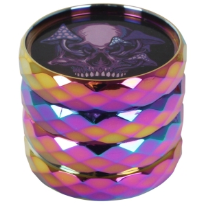 Grinder matalowy Skull  fi 53 mm / H 45  mm/4part