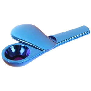 Fajka metalowa 9,5 cm z magnezem