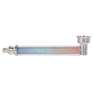 Fajka metalowa blister +  sitka L 11 cm