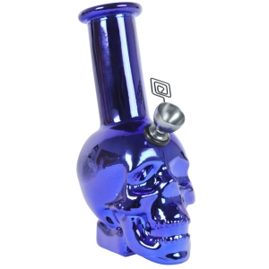 Bongo szklane mini SKULL H 15 cm