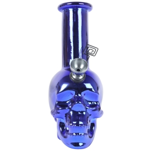 Bongo szklane mini SKULL H 15 cm