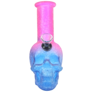 Bongo szklane mini SKULL H 15 cm