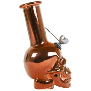 Bongo szklane mini SKULL H 15 cm