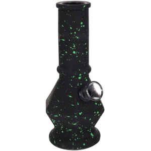Bongo szklane mini  Sprinked Black H 15 cm